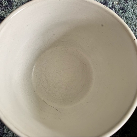 Hearth & Hand by Magnolia Farms Set of 2 Green and White Geometric Bowls - Picture 3 of 9